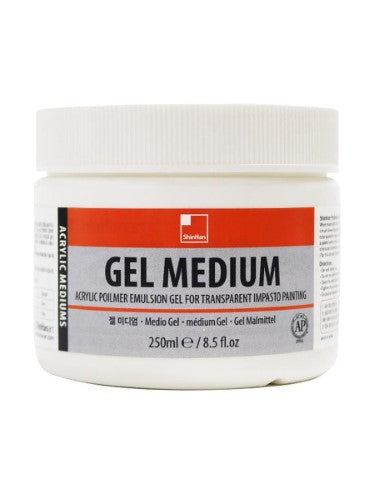 ShinHan Professional Acrylic Gel Medium 250mlMEDIUM 250ML