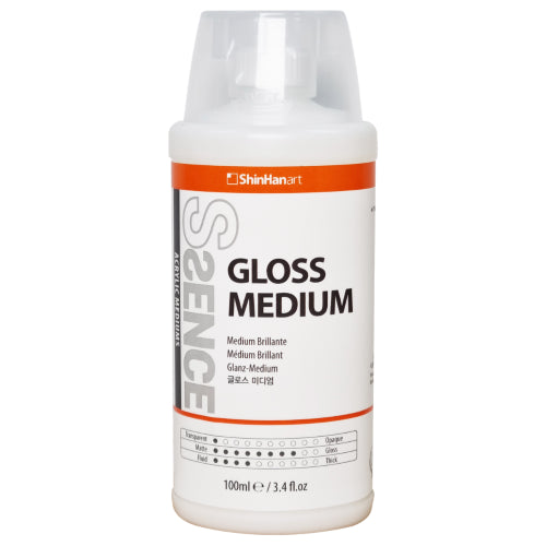 ShinHan SSence Acrylic Gloss MediumsMEDIUM 100ML