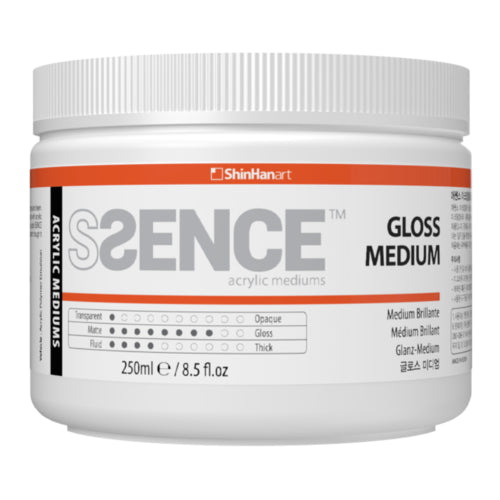 ShinHan SSence Acrylic Gloss MediumsMEDIUM 250ML