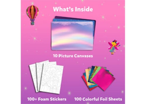 Skillm - Foil Fun Unicorns & Princesses