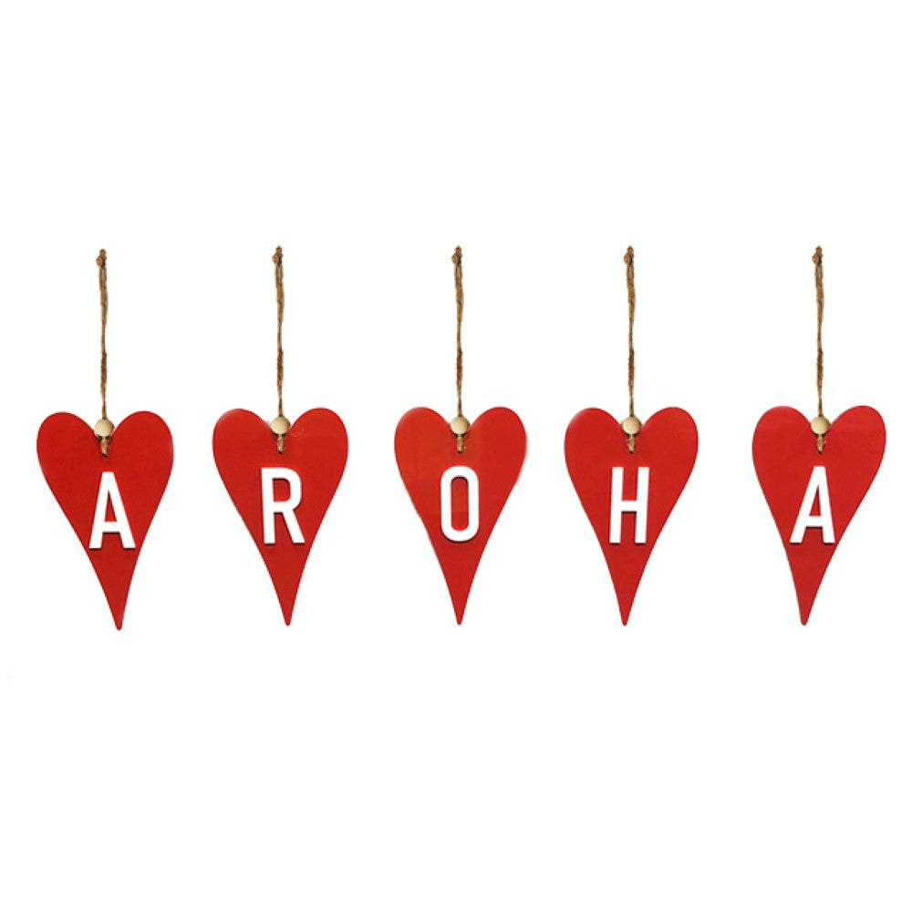 Wall Art - ACM Aroha Hearts set