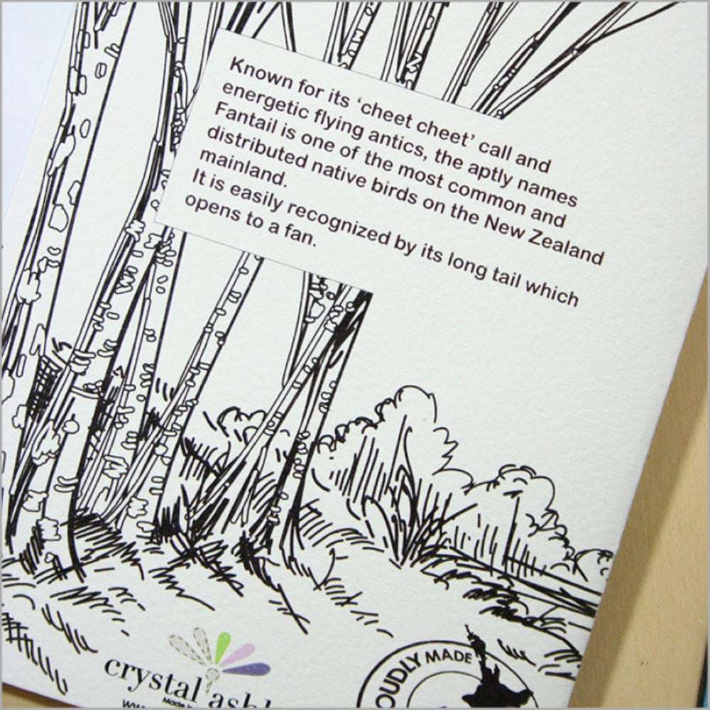 Greeting Card - AT Fantail