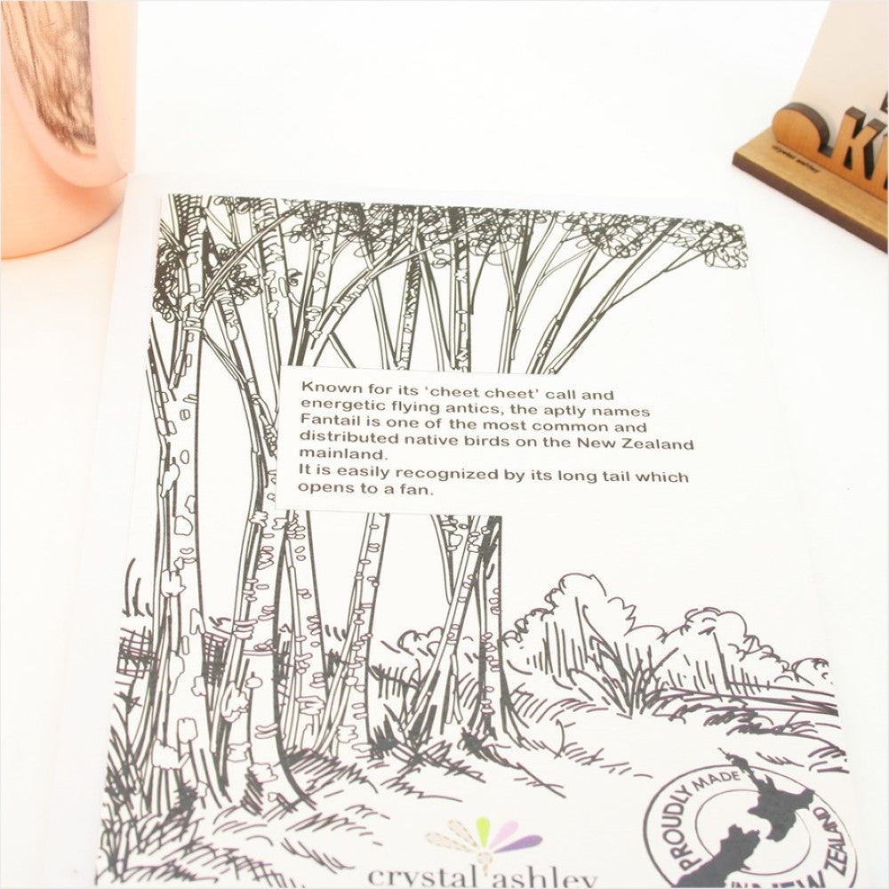 Greeting Card - DW Fantail