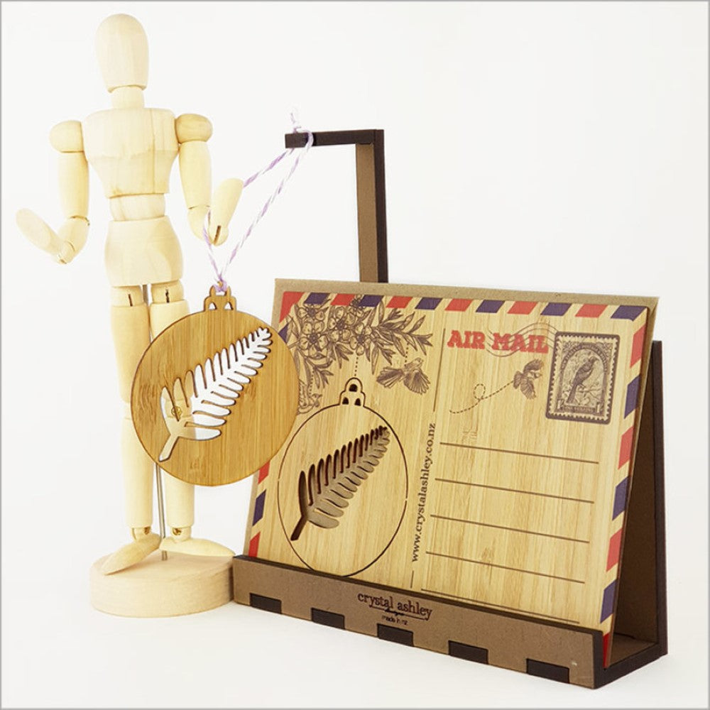 Bamboo Postcard - Fern Bauble (15.6 x 11cm)