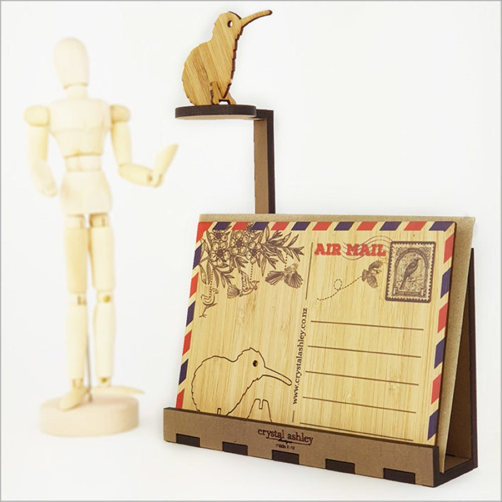 Bamboo Postcard - Kiwi (15.6 x 11cm)