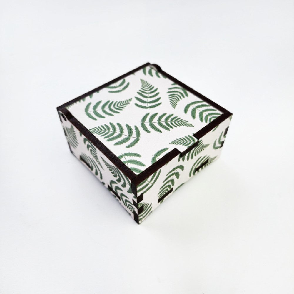 Trinket Box - Fern (8 x 8 x 4cm)