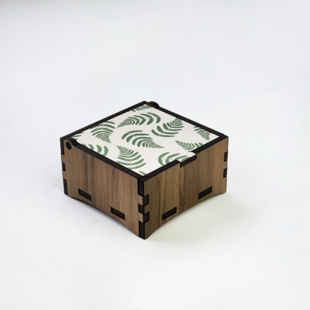 Trinket Box - River Rimu Fern (8 x 8 x 4cm)
