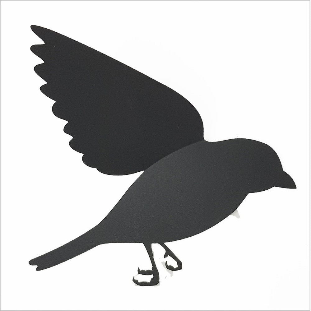 Wall Art - Polypropylene Sparrows in Flight (Black)
