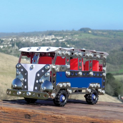 Toy Tin Set - Apples To Pears Gift In A Tin Camper Van Construction Kit (2 Sets)