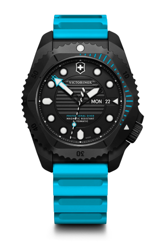 Watch - VICTORINOX Dive Pro 43mm Black Dial Blue Rubber Strap