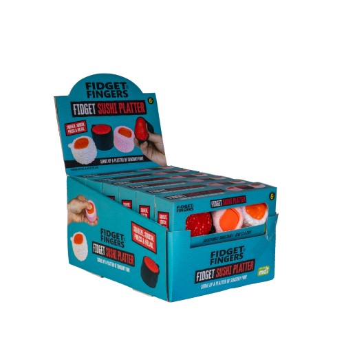 Fidget Toy - Sushi Platter (Set of 12 Assorted)