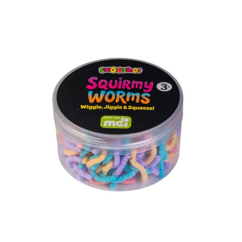 Sensory Toy - Squirmy Worms (Set of 12)
