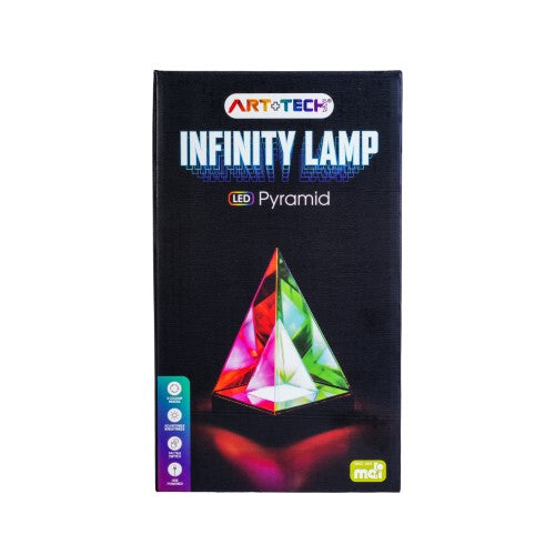 Infinity Lamp - Pyramid (11.8 x 11.8 x 19.4cm)