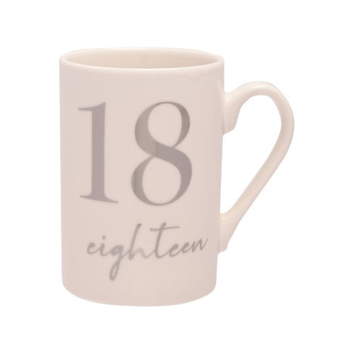 Milestones Ceramic Mug - 18 (11oz)