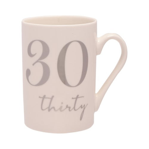 Milestones Ceramic Mug - 30 (11oz)