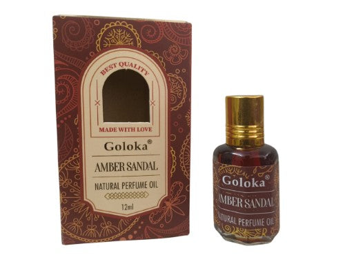 Natural Perfume Oil - Goloka Amber (12ml)