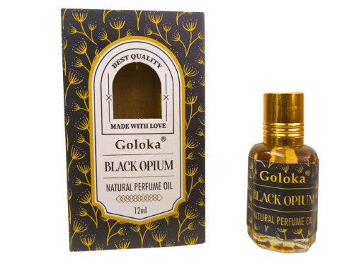 Natural Perfume Oil - Goloka Black Opium (12ml)