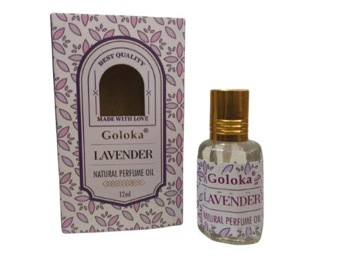 Natural Perfume Oil - Goloka Lavender (12ml)