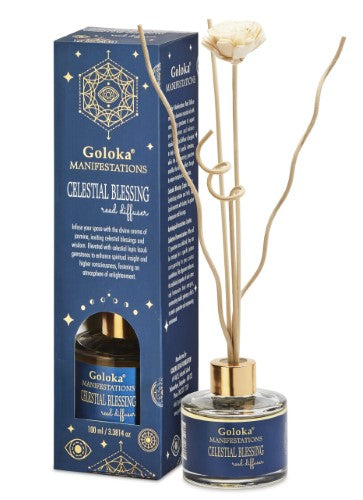 Reed Diffuser - Goloka Celestial Blessing (Jasmine & Lapis Lazuli)