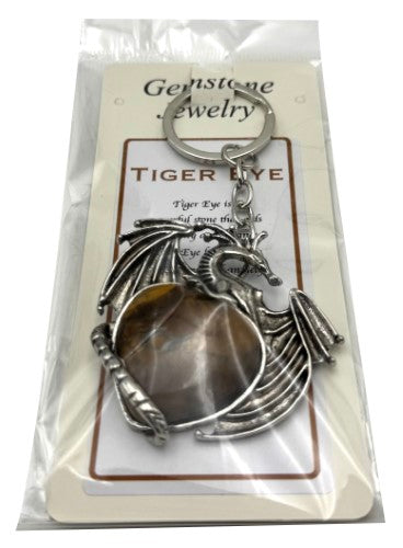 Keyring - Flying Dragon Tiger Eye (Set of 6)
