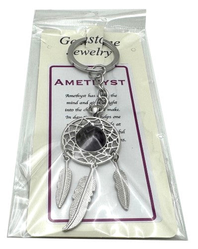 Keyring - Dreamcatcher Amethyst (Set of 6)