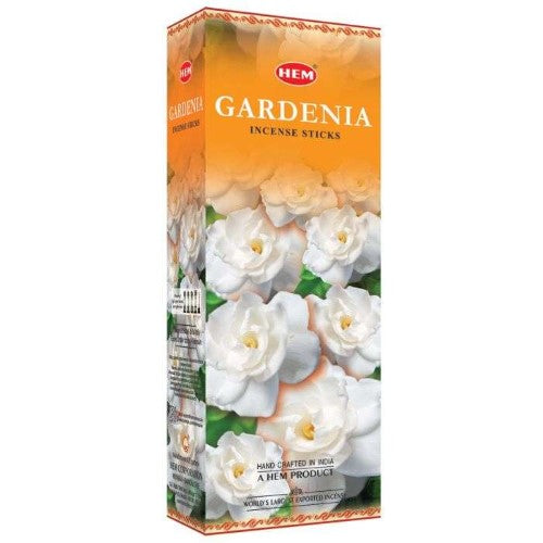 Incense - HEM Gardenia Hexa (Box of 6)