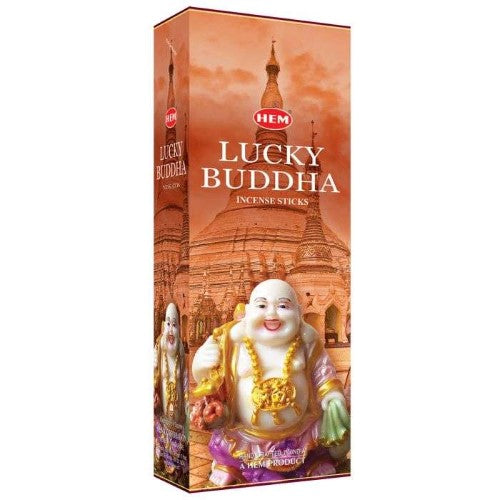 Incense - HEM Lucky Buddha Hexa (Box of 6)