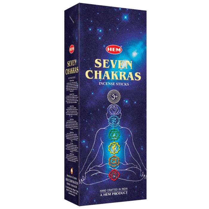 Incense - HEM Chakras Hexa (Box of 6)
