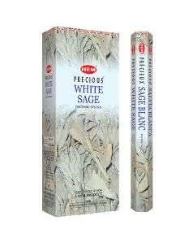 Incense - HEM White Sage Hexa (Box of 6)
