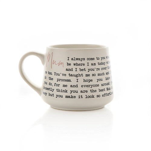 Stoneware Mug - Moments Mum (Set of 3)