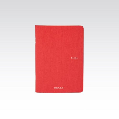 Fabriano Ecoqua Stapled 90gsm Dots A5 Notebooks DOTS A5 RASPBERRY 40 SHT