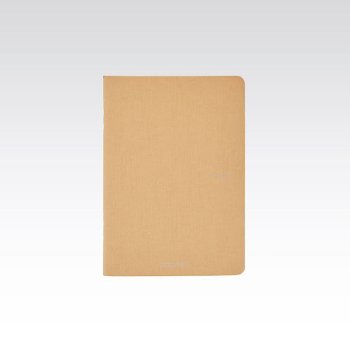 Fabriano Ecoqua Stapled 90gsm Graph 5mm A5 Notebooks GRAPH 5MM A5 BROWN 40 SHT