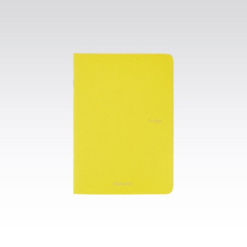 Fabriano Ecoqua Stapled 90gsm Lined A5 Notebooks LINED A5 LEMON 40 SHT