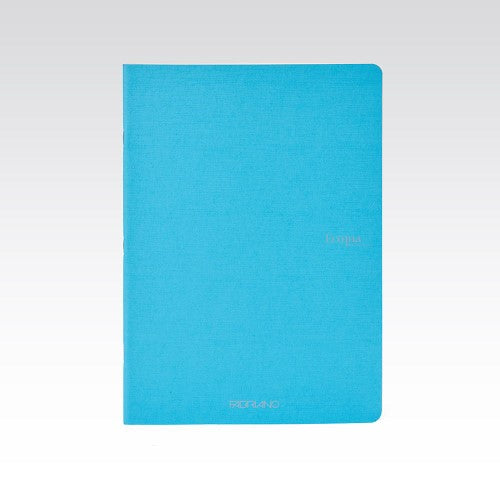 Fabriano Ecoqua Stapled 90gsm Lined A4 Notebooks LINED A4 TURQUOISE 40 SHT