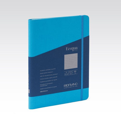 Hidden Spiral 90gsm Dots A5 Notebooks DOTS A5 TURQUOISE 70 SHT