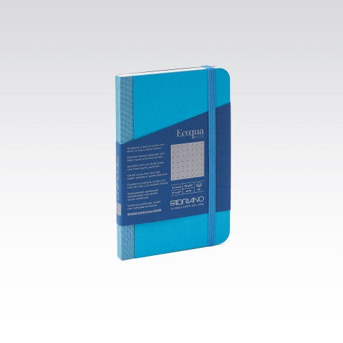 Fabric 90gsm Dots 9x14cm Notebooks DOTS 9X14CM TURQUOISE 80 SHT
