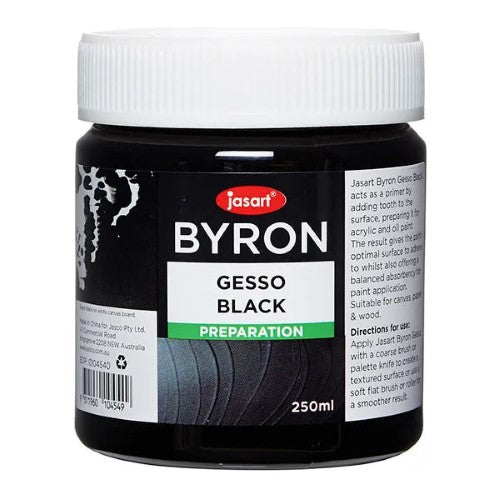 Jasart Byron 250ml Black Gesso