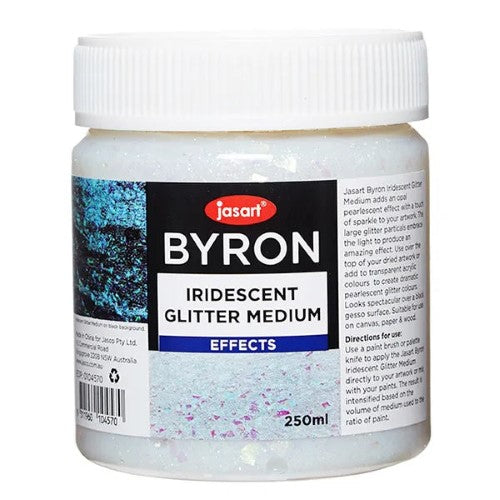 Jasart Byron 250ml Iridescent Glitter Medium