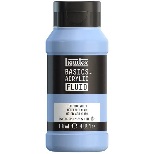 Liquitex Basics Acrylic Fluid Paints 118ml LT BLUE VIOLET