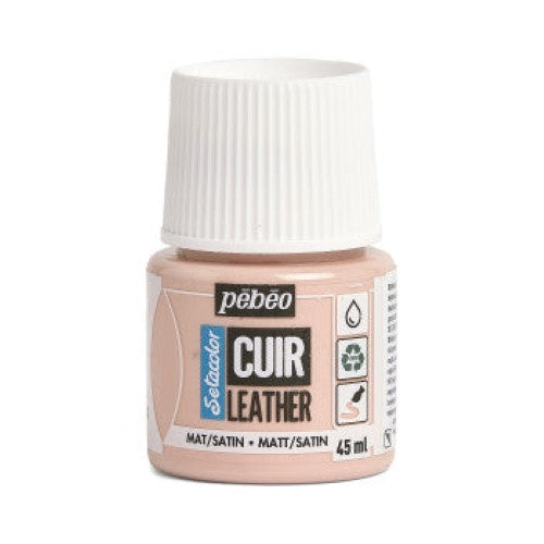 Pebeo Setacolor Leather Paints 45ml SAKURA PINK