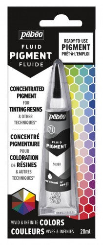 Pebeo Fluid Pigments 20ml SILVER