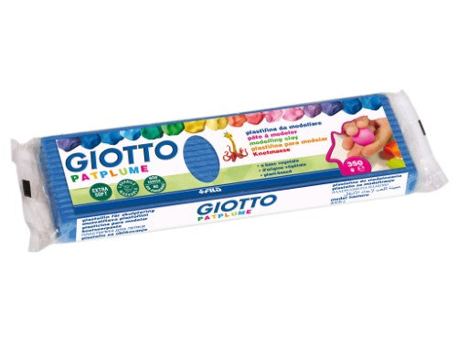 Giotto Patplume Extra Soft 350g Modelling Clay LIGHT BLUE