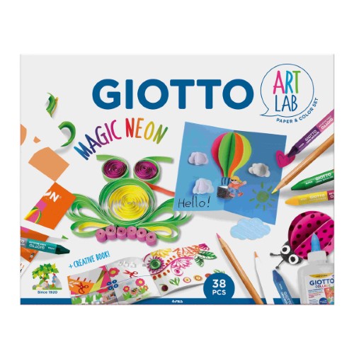Giotto Art Lab Magic Neon Set of 38 Pieces