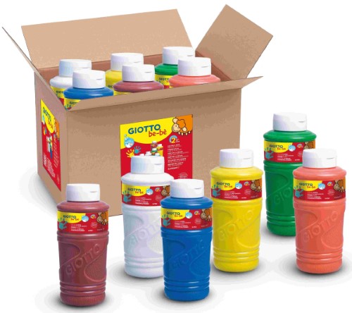 Giotto Be-Be Finger Paints Nature Set of 6