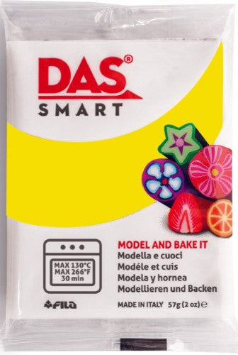 DAS Smart Polymer Clay 57g LEMON YELLOW