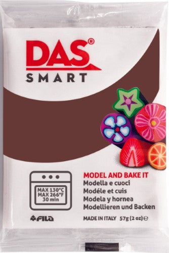DAS Smart Polymer Clay 57g CHOCOLATE