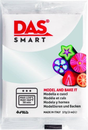 DAS Smart Polymer Clay 57g OPAL WHITE