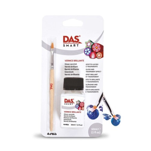 DAS Smart Glossy Varnish 60ml With Brush