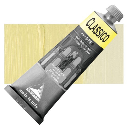 Maimeri Classico Oil Paints 60ml BRILL YELL LGHT 075