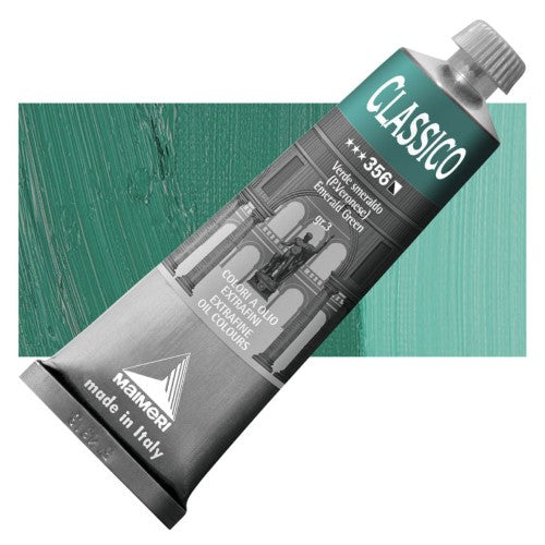 Maimeri Classico Oil Paints 60ml EMERALD GREEN 356